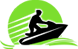 A Newcastle Jet ski centre logo.