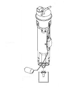 Used Part - Genuine Fuel Pump Assy - Kawasaki 310 MY15-MY21